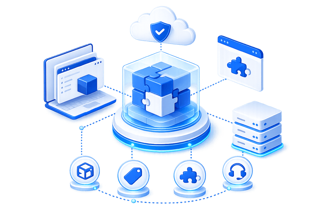 Ilustração Fornecedores de ERP